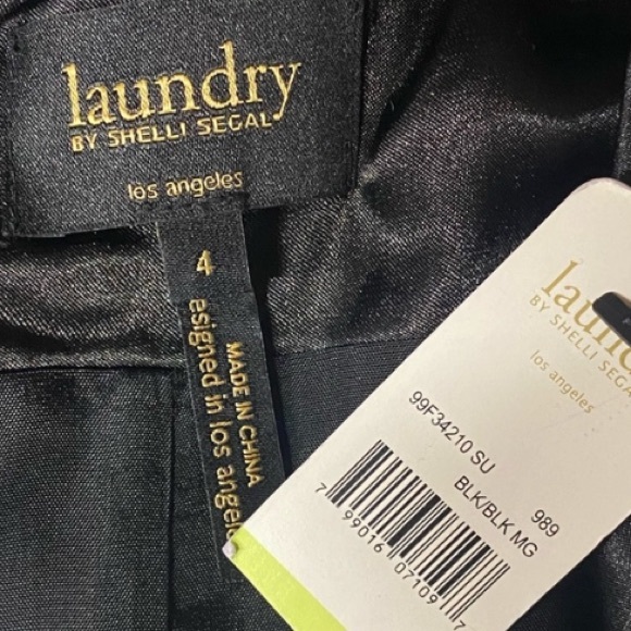 LAUNDRY BY SHELLI SEGAL SIZE 4 - Picture 5 of 5